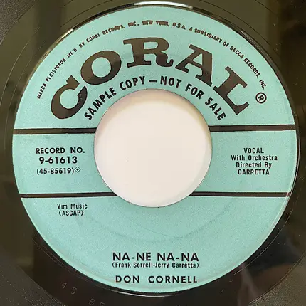 Don Cornell - Rock Island Line