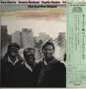 LP - Don Cherry , Dewey Redman , Charlie Haden , Ed Blackwell - Old And New Dreams - Japan Distribution / +OBInsert.