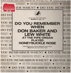 Don Baker - Honeysuckle Rose