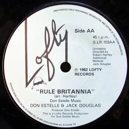 Don Estelle & Jack Douglas - Goodbye / Rule Britannia