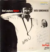 LP - Don Lanphere Quintet Featuring Jon Pugh - Into Somewhere - Signed