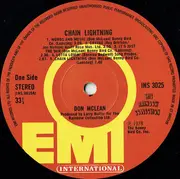 LP - Don McLean - Chain Lightning