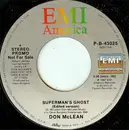 7inch Vinyl Single - Don McLean - Superman's Ghost