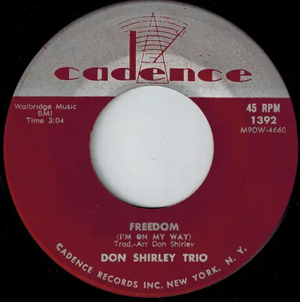 Don Shirley Trio - Water Boy / Freedom (I'm On My Way)