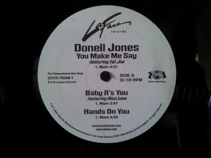 Donell Jones - You Make Me Say / I'm Gonna Be