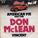 7'' - Don McLean - American Pie (Part One) / Vincent