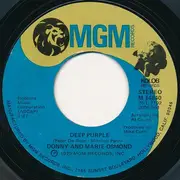 7inch Vinyl Single - Donny & Marie Osmond - Deep Purple / Take Me Back Again