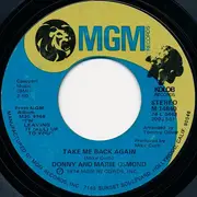 7inch Vinyl Single - Donny & Marie Osmond - Deep Purple / Take Me Back Again