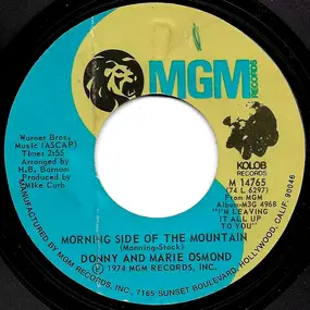 Marie Osmond ‎ - Morning Side Of The Mountain