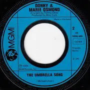 7'' - Donny & Marie Osmond - I'm Leaving It (All) Up To You / The Umbrella Song