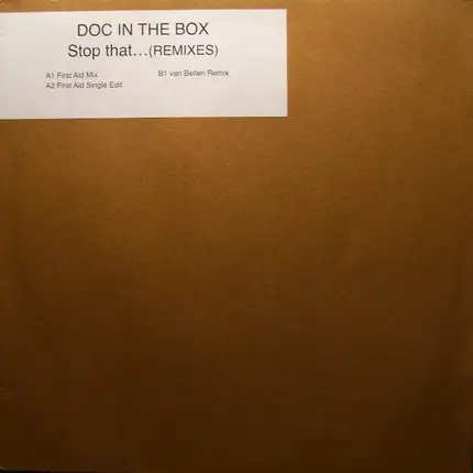 Doc In The Box - Stop That... (Remixes)