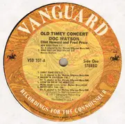 Double LP - Doc Watson - Old Timey Concert