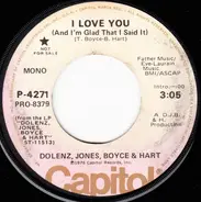 Dolenz, Jones, Boyce & Hart - I Love You (And I'm Glad That I Said It)