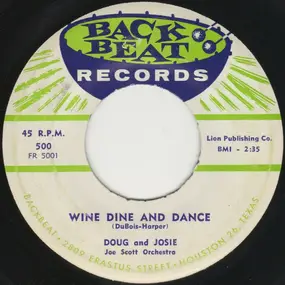 Josie - Wine Dine And Dance / I'll Give Love To You