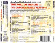 CD - Shostakovich - The Fall of Berlin • Suite from 'The Unforgettable Year 1919' - Still Sealed