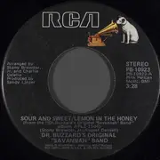 7inch Vinyl Single - Dr. Buzzard's Original Savannah Band - Sour And Sweet / Lemon In The Honey