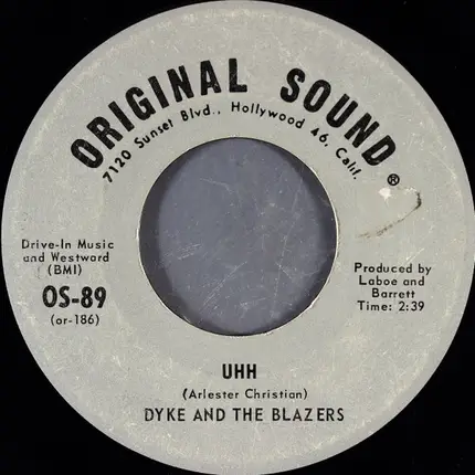 Dyke & The Blazers - Let A Woman Be A Woman - Let A Man Be A Man