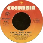 7'' - Earth, Wind & Fire - Saturday Nite