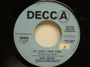 Earl Grant - It Was A Very Good Year / If I Only Had Time (Je N'Aurai Pas Le Temps)