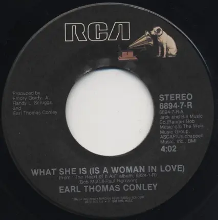 Earl Thomas Conley - What She Is (Is A Woman In Love)