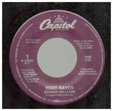 Eddy Raven - Sooner Or Later