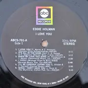 LP - Eddie Holman - I Love You