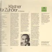 LP - Edith Hancke, Ursula Herking, Kate Kühl,.. - Kästner Für Zuhörer