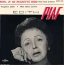 7'' - Edith Piaf - Non, Je Ne Regrette Rien - Red Labels