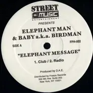 Elephant Man & Baby aka Birdman , Jigsy King / Mega Banton - Elephant Message
