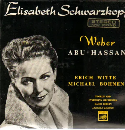 Elisabeth Schwarzkopf, Erich Witte, Michael Bohnen - Weber - Abu Hassan