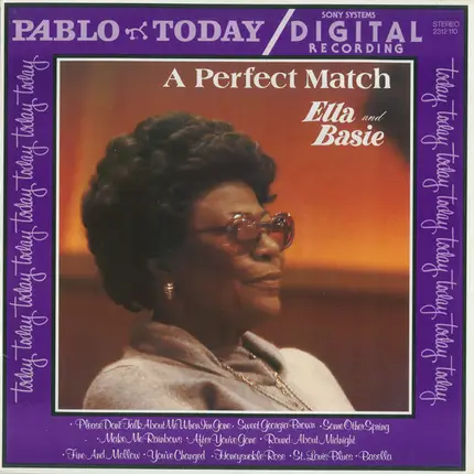 Ella Fitzgerald, Count Basie - A Perfect Match