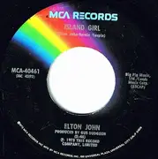 7'' - Elton John - Island Girl