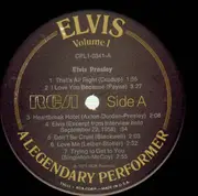 LP - Elvis Presley - A Legendary Performer Volume 1 - WITH BOOKLET