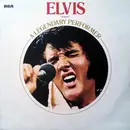 LP - Elvis Presley - A Legendary Performer - Volume 1 - Red framed cover