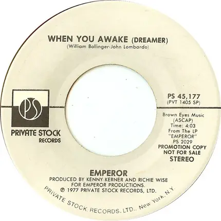 Emperor - When You Awake (Dreamer)