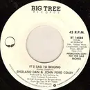 7inch Vinyl Single - England Dan & John Ford Coley - It's Sad To Belong