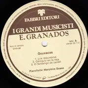 LP - Enrique Granados , Marylene Dosse - Goyescas