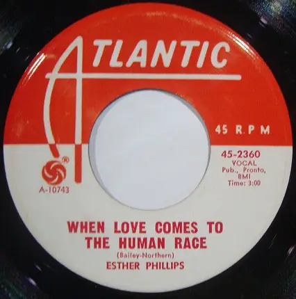 Esther Phillips - Somebody Else Is Taking My Place