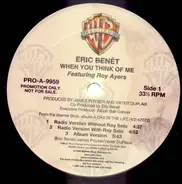 Eric Benét - When You Think Of Me