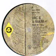 Eric B. & Rakim - Paid In Full + Mixpack Elpee