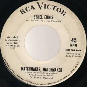 Ethel Ennis - Matchmaker, Matchmaker / Now I Have Everything