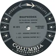 LP - Eugene Ormandy Conducts The Philadelphia Orchestra / Franz Liszt , George Enescu - Rhapsodies