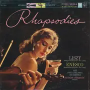 LP - Eugene Ormandy Conducts The Philadelphia Orchestra / Franz Liszt , George Enescu - Rhapsodies