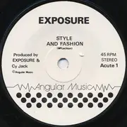 7inch Vinyl Single - Exposure - Video Eyes / Style + Fashion