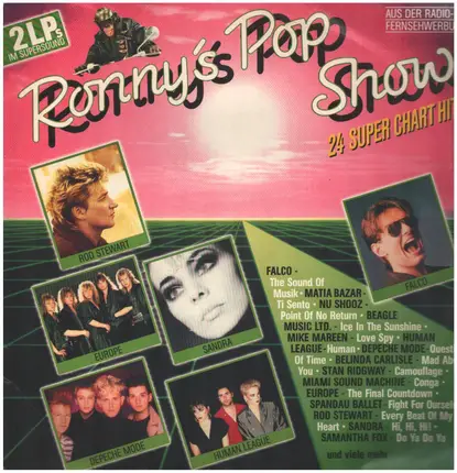 Falco / Matia Bazar / etc - Ronny's Pop Show 8 - 24 Super Chart Hits