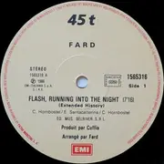 12inch Vinyl Single - Fard - Flash, Running Into The Night