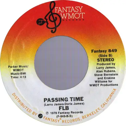 Fat Larry's Band - Boogie Town / Passing Time