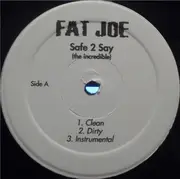 12inch Vinyl Single - Fat Joe - Safe 2 Say (The Incredible)