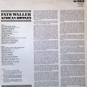 LP - Fats Waller - African Ripples