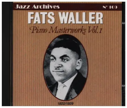 Fats Waller - Piano Masterworks Vol. 1